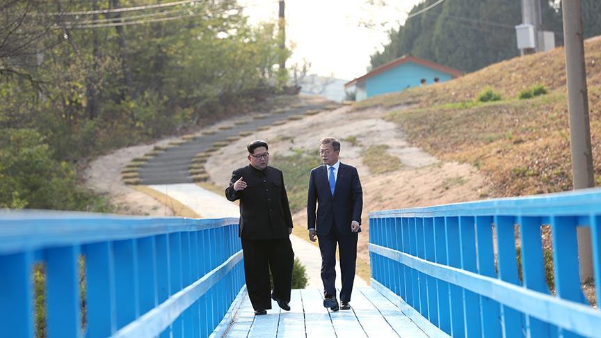 GÃ¼ney Kore ve Kuzey Kore sÄ±nÄ±rdaki yolu birleÅtirdi