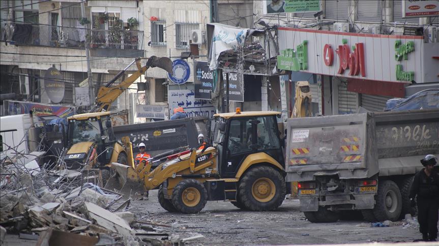 Israel destruye estructuras de refugiados en Jerusalén Este