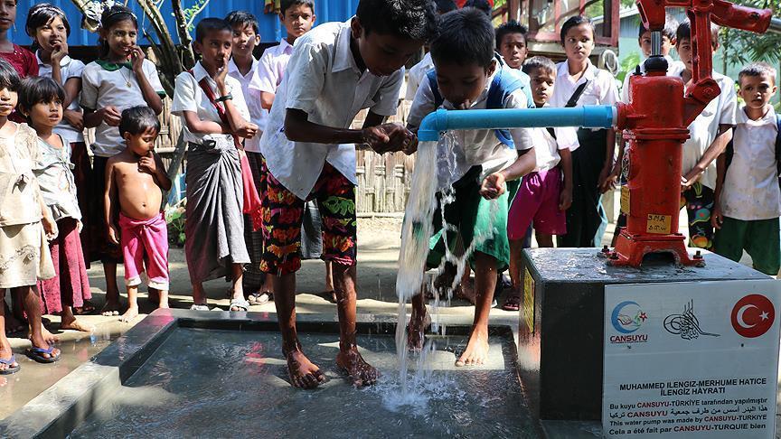 Badan amal Turki buka 48 sumur di Myanmar
