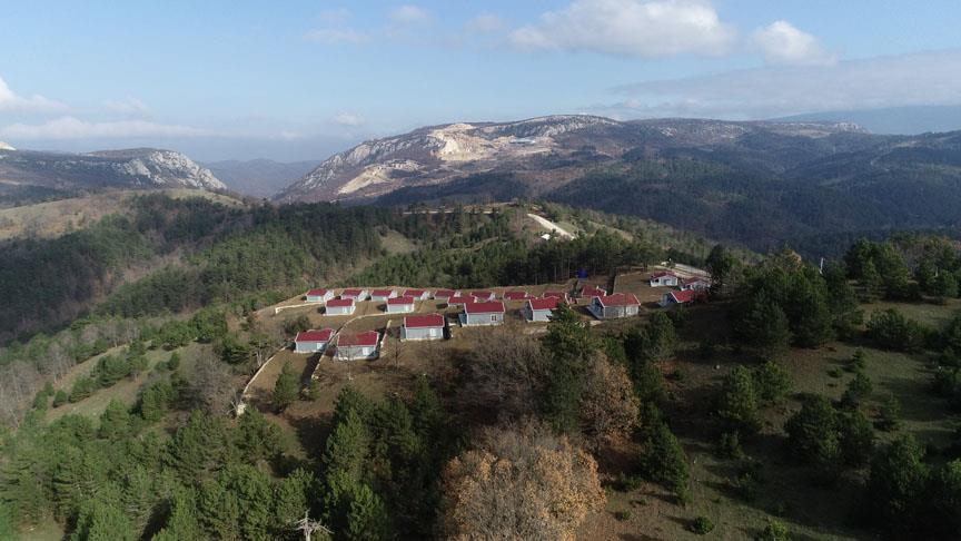 'Hobi evleri' köy arazisinin değerine değer kattı 