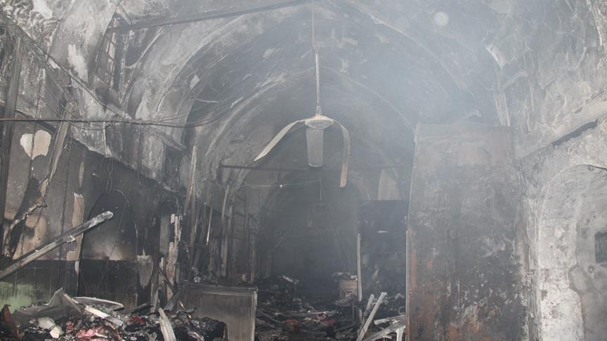 Kerkük'teki Kayseri Çarşısı yangını Cumhurbaşkanı Erdoğan'ın gündeminde