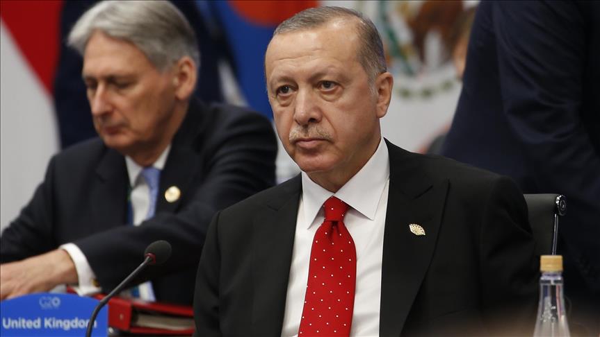Эрдоган принимает участие в саммите G20