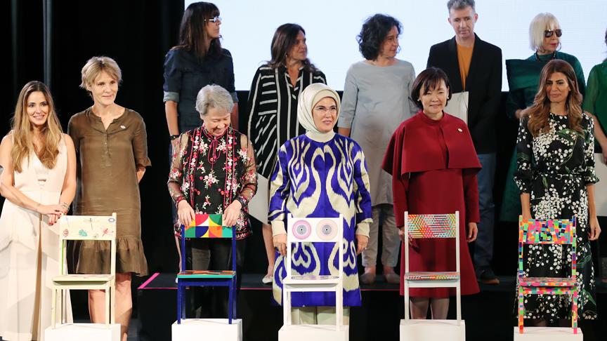 Emine Erdoğan MALBA Müzesi'ni ziyaret etti