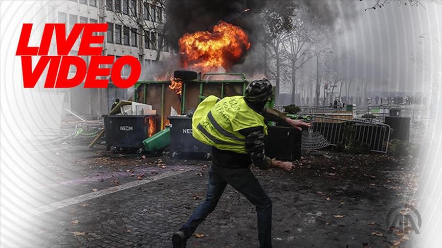 Live: France - Gilets jaunes: Nouvelle journée de tensions à Paris