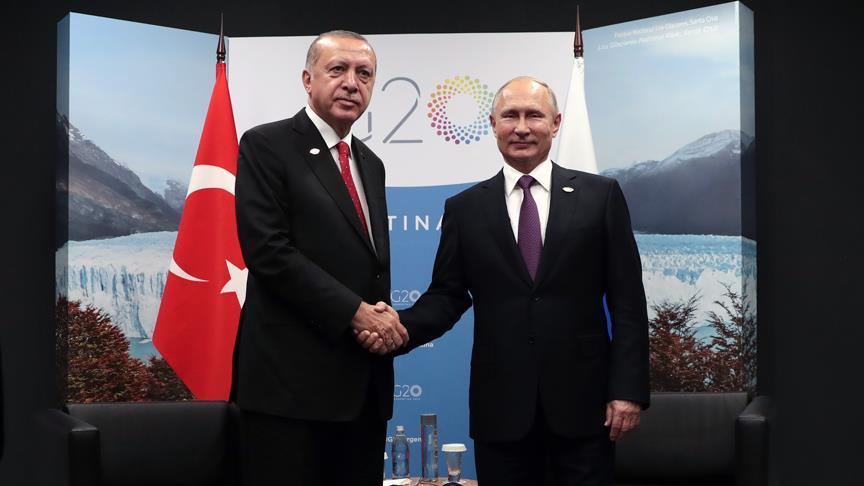 پوتین: سوریه محور تماسهای فشرده ام با اردوغان است