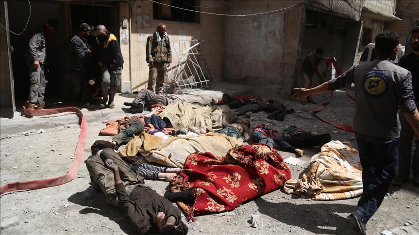 231 civiles fueron asesinados en Siria en agosto
