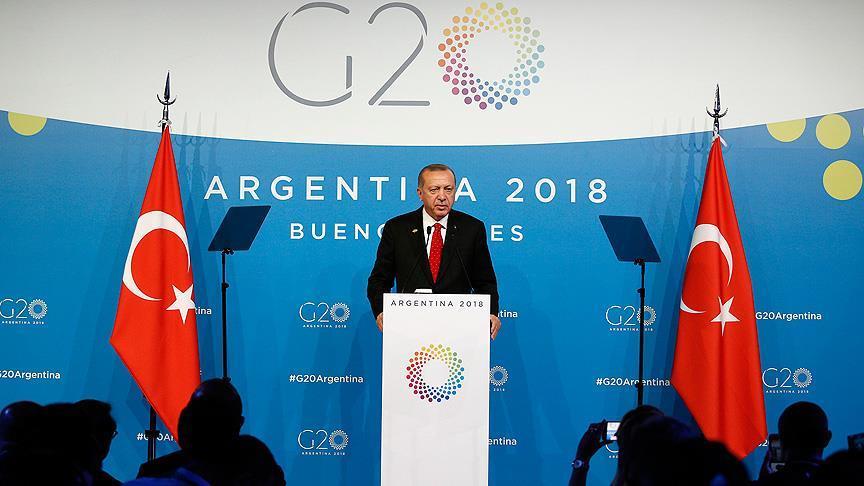Участие президента Турции в саммите G20