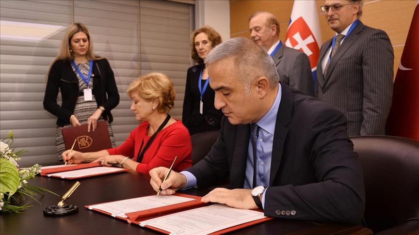 Turkey, Slovakia pledge cultural cooperation