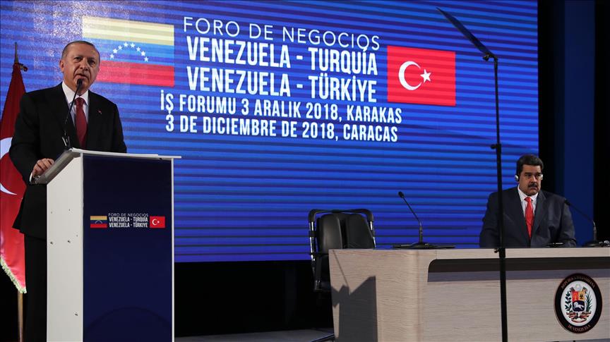 Turkey, Venezuela making efforts to boost ties: Erdogan
