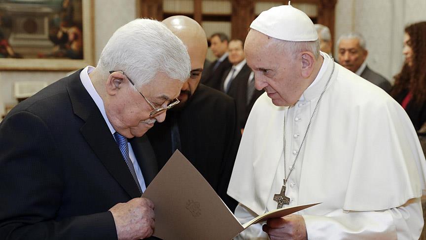 Abbas ve Papa Orta Doğu'yu konuştu