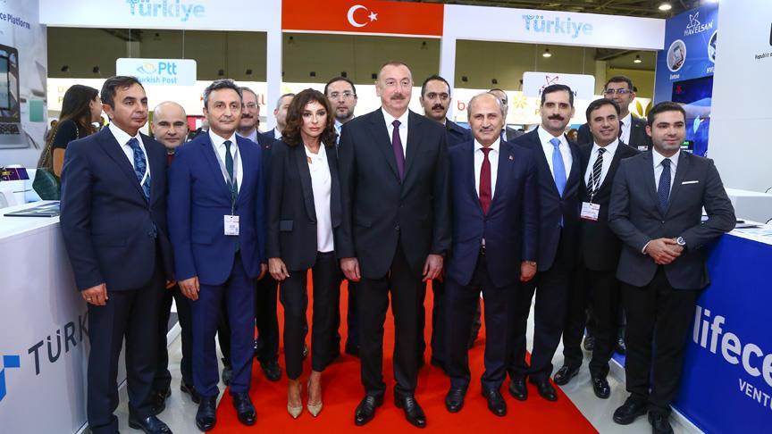 Bakan Turhan, Azerbaycan Cumhurbaşkanı Aliyev tarafından kabul edildi