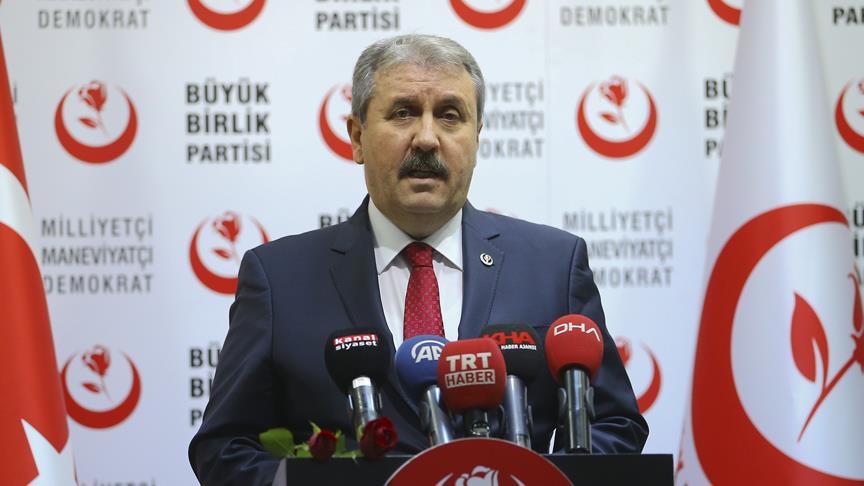 BBP Genel Başkanı Mustafa Destici: Davet olursa elbette görüşürüz