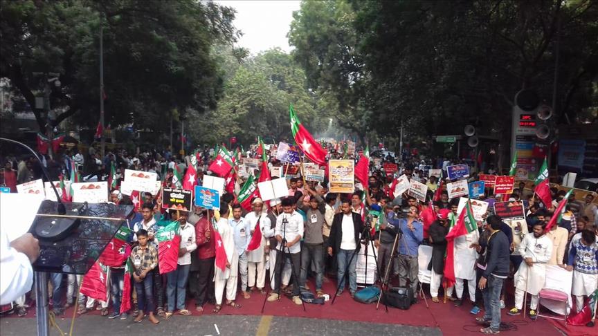 Protest held in India on mosque demolition anniversary