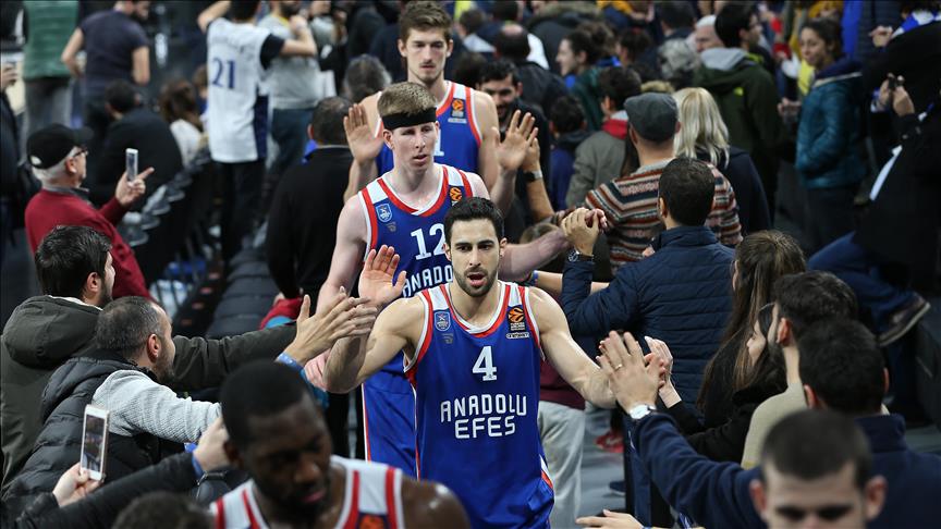 Anadolu Efes'in konuğu Real Madrid