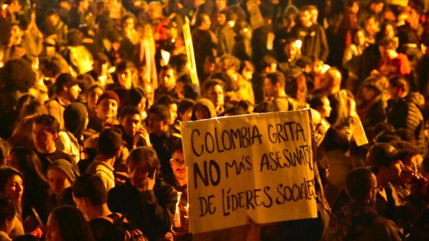 CIDH recibe denuncias sobre impunidad en asesinato de líderes sociales en Colombia