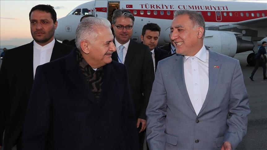 Turkish parliament speaker arrives in Iran