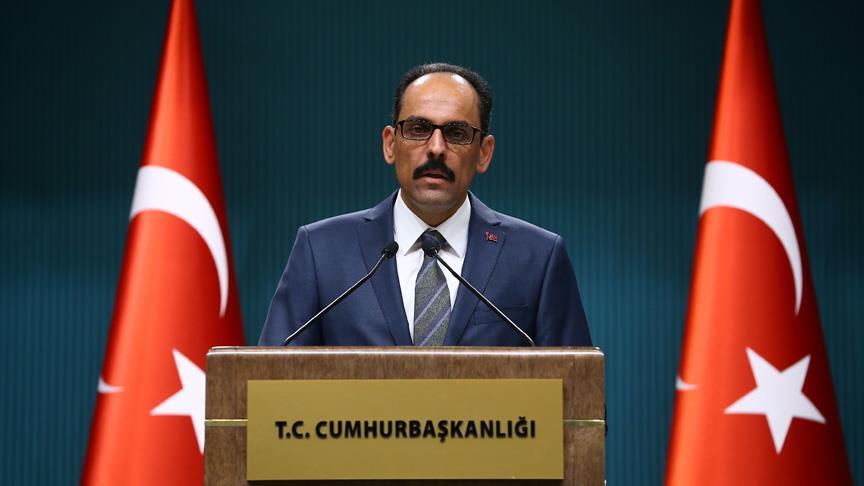 Kalın ABD Dışişleri Bakanlığı Suriye Özel Temsilcisi Jeffrey ile görüştü