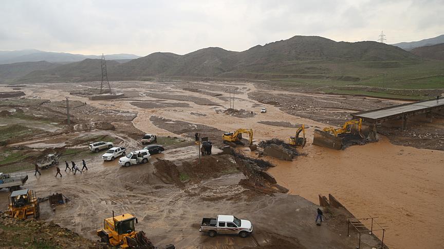 بارش شدید باران در مناطق مختلف عراق ادامه دارد