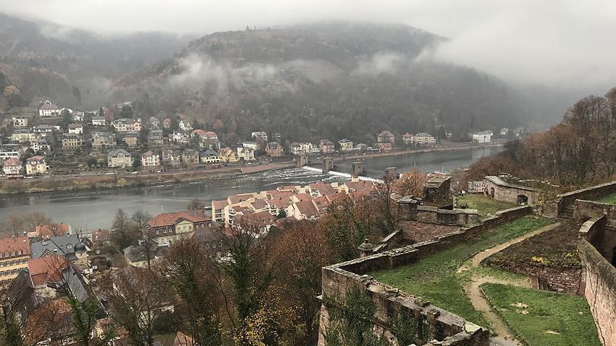 almanya nin masalsi sehri heidelberg