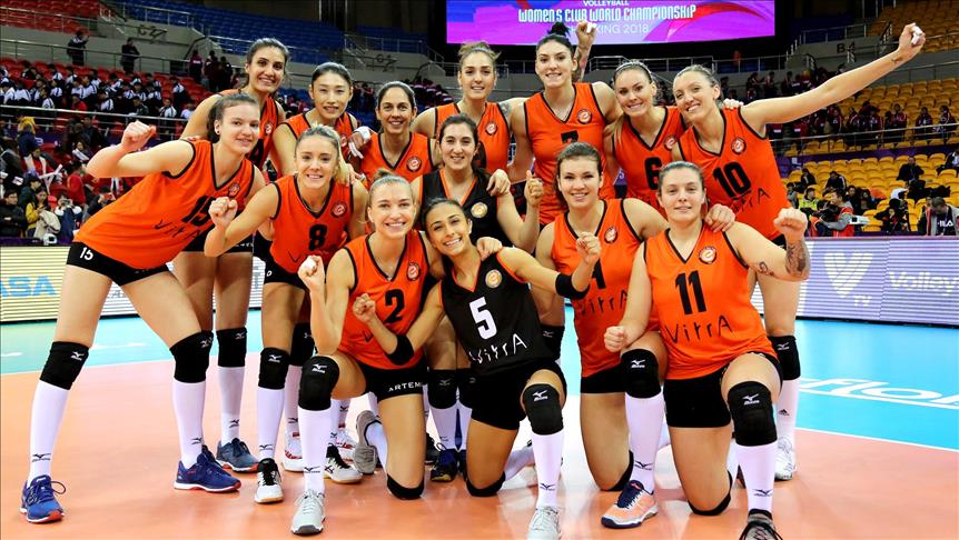 Turkey S Eczacibasi Vitra Istanbul Wins Bronze In Women S World Volleyball Championship