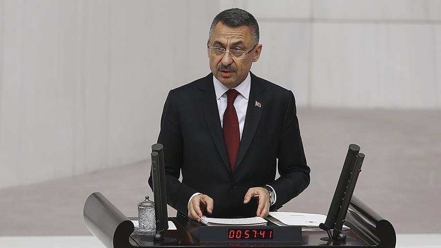 Cumhurbaşkanı Yardımcısı Oktay: Gündemimizde terör koridorunu parçalamak var