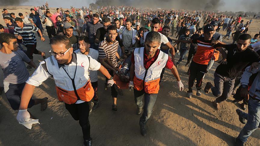 Israeli gunfire injures 11 Palestinian protesters