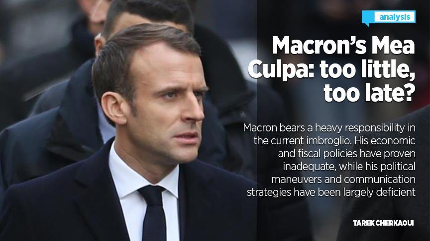 Macron’s Mea Culpa: too little, too late?