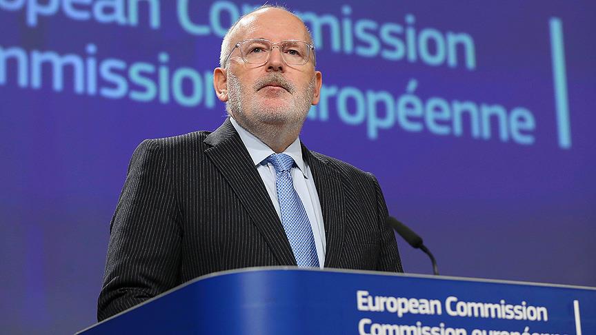AB Komisyonu Birinci Başkan Yardımcısı Timmermans: İsrail devletini eleştirmek antisemitizm değildir