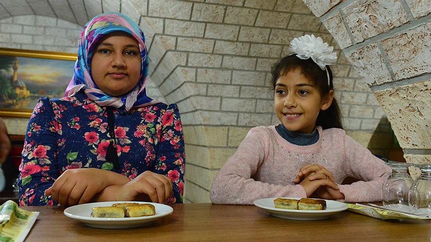 'Hassas çocuklar' ilk kez baklava tattı