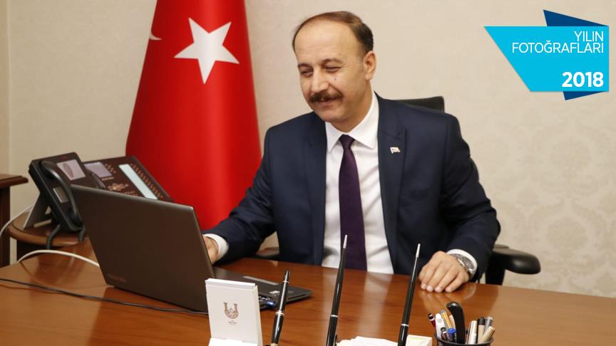Şanlıurfa Valisi Erin AA'nın 'Yılın Fotoğrafları' oylamasına katıldı