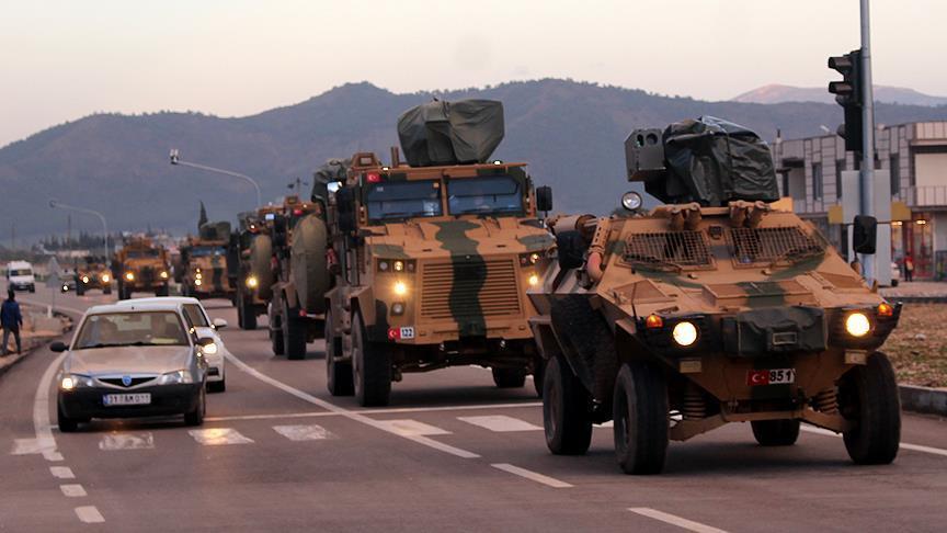 تعزيزات عسكرية تركية جديدة على الحدود مع سوريا 