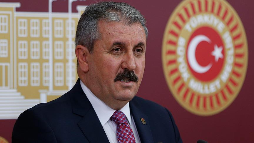 BBP Genel Başkanı Destici: Hiç kimse Gezi ve benzeri bir eylemi aklından geçirmemeli