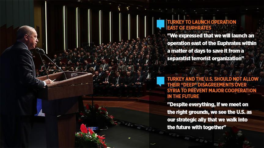 Turkey to launch op. east of Euphrates, Syria soon