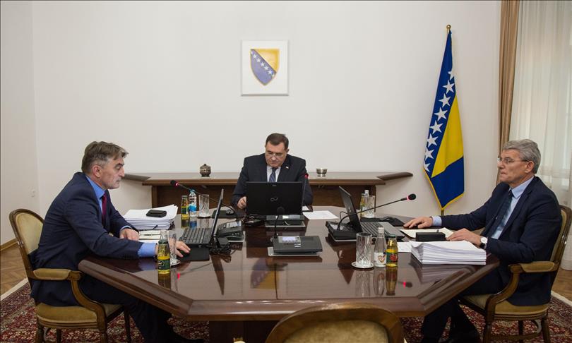 Predsjedništvo BiH usvojlio zajedničku izjavu o evropskim integracijama
