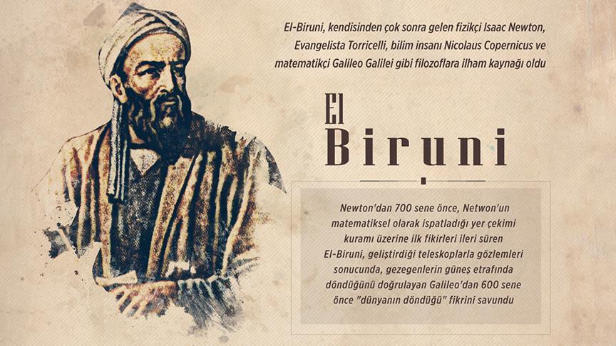 Newton, Torricelli, Galileo ve Copernicus'un ilham kaynağı: El-Biruni