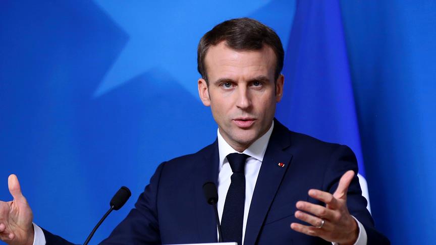 Macron'dan 'sükunet' ve 'düzen' çağrısı