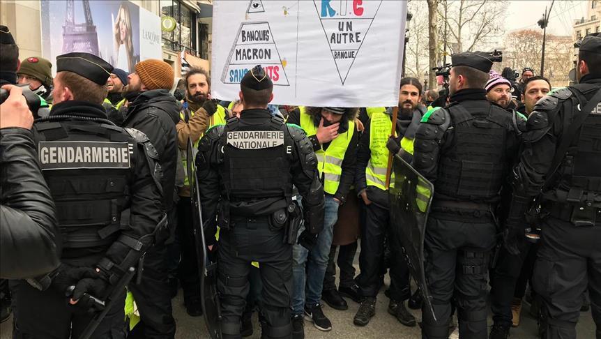 Судири на протестите во Париз