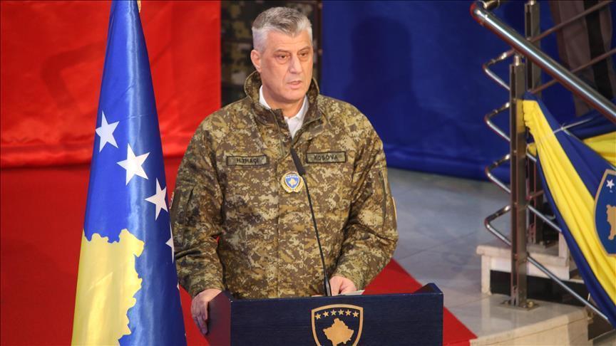 رئيس كوسوفو: قرار إنشاء جيش لبلادنا "لا رجعة فيه"