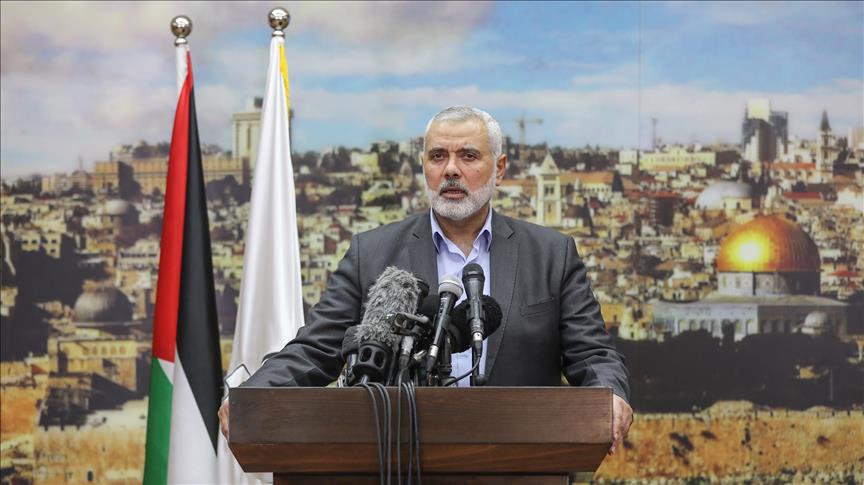 Hamas chief says ready to meet Palestinian president