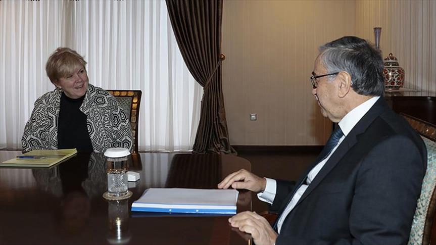 Turkish Cypriot leader meets UN envoy on Cyprus talks
