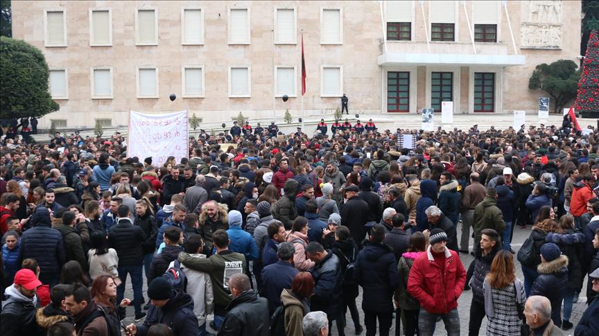 Shqipëri, vazhdon protesta e studentëve