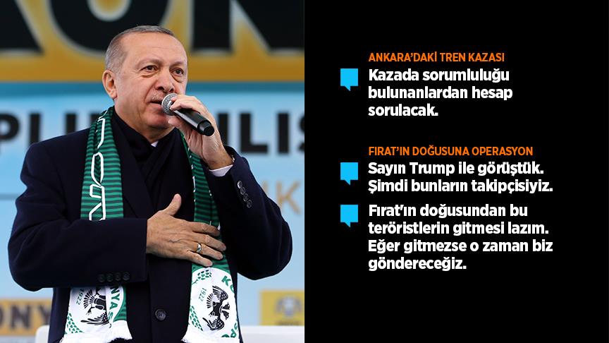Cumhurbaşkanı Erdoğan: Suriye'deki operasyonlarımıza her an başlayabiliriz