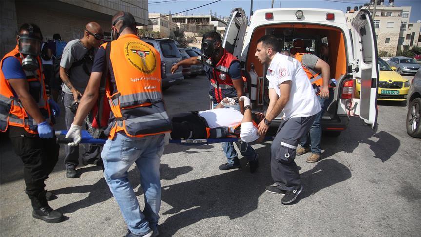 زیر گرفتن یک جوان فلسطینی توسط ماشین شهرک‌نشین یهودی