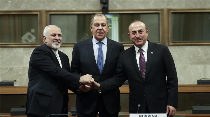 Главы МИД Турции, РФ и ИРИ выступили с совместным заявлением по Сирии
