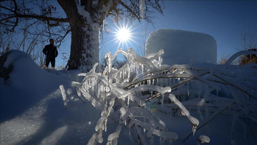 Doğu'da kuvvetli buzlanma ve don olayı uyarısı