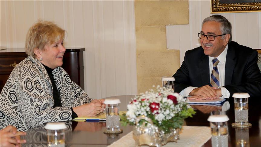 Turkish Cypriot president, UN envoy discuss Cyprus