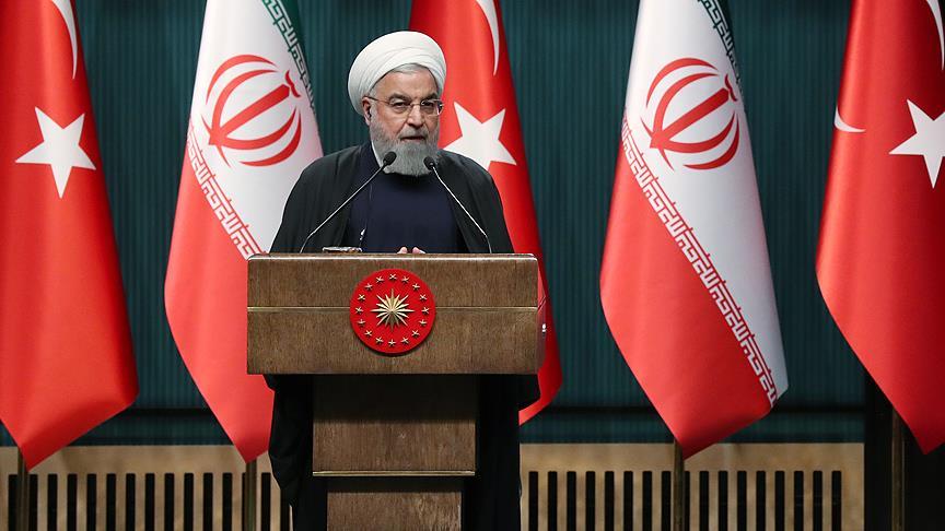 İran Cumhurbaşkanı Ruhani: Suriye'nin toprak bütünlüğü konusunda Türkiye ile hemfikiriz