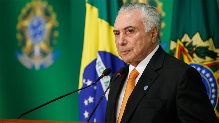 Procuradora general de Brasil incriminó a presidente Temer por corrupción y lavado de dinero