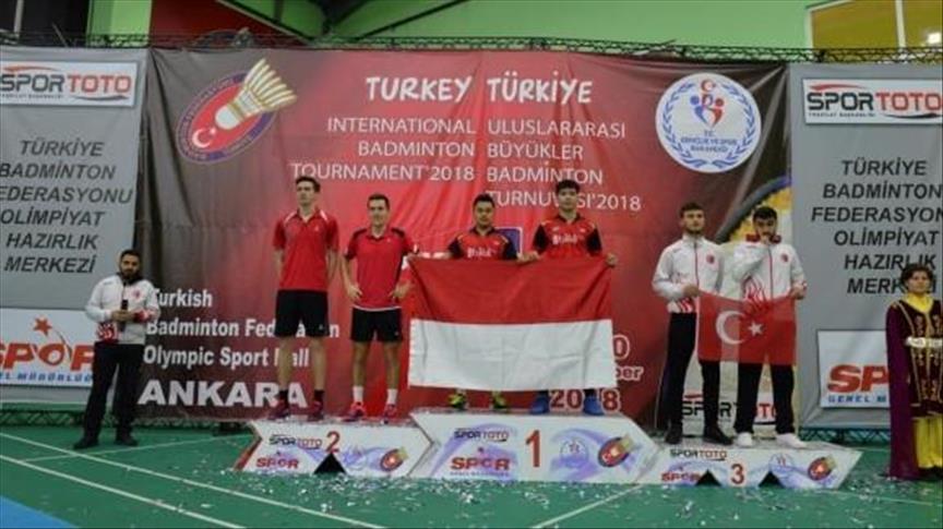 Pebulutangkis junior Indonesia dominasi turnamen di Turki