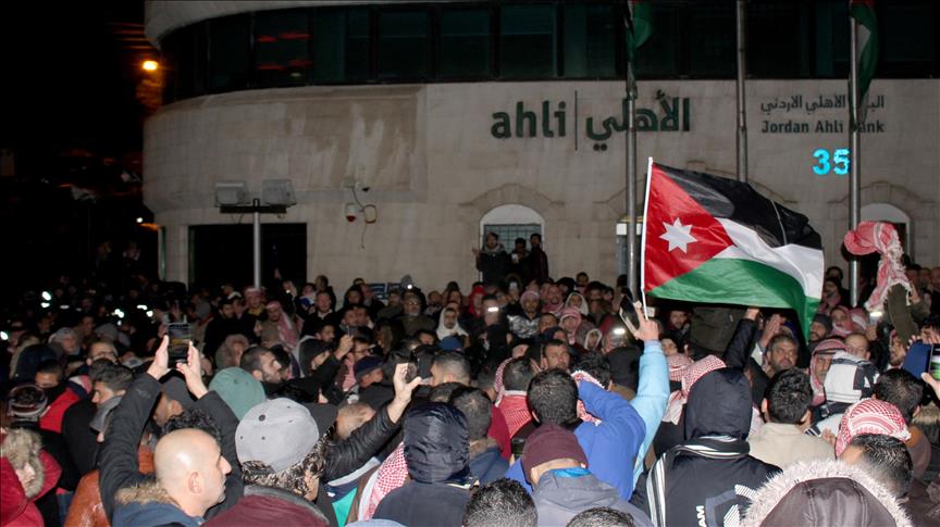 Se cumplen tres semanas de protestas en Jordania